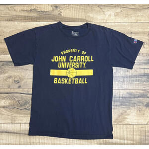 VTG CHAMPION JOHN CARROLL UNIVERSITY Basketball T-SHIRT size Small .